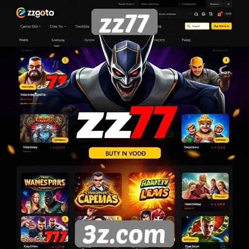 Inovação tecnológica no site de jogos zz77