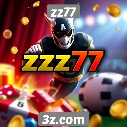 A variedade de jogos disponíveis no zz77